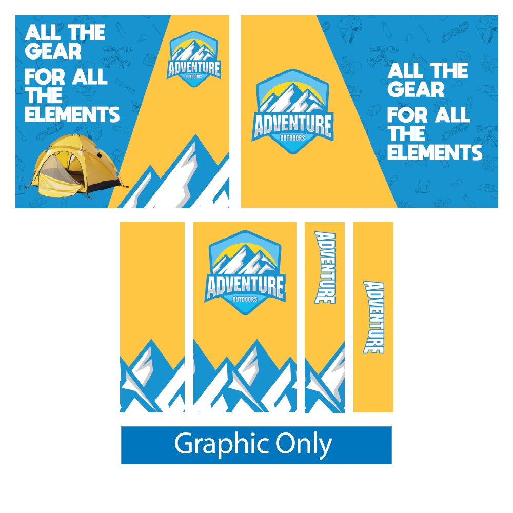 Wallbox 10ft w/Left Storage — Double Sided Graphic Only